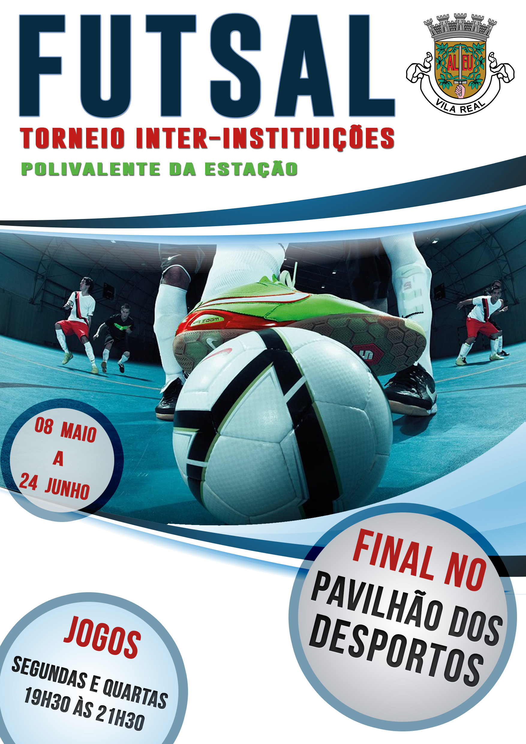 TORNEIO INTER-INSTITUIÇÕES DE FUTSAL CONTINUA A ROLAR NO POLIVALENTE DA ESTAÇÃO