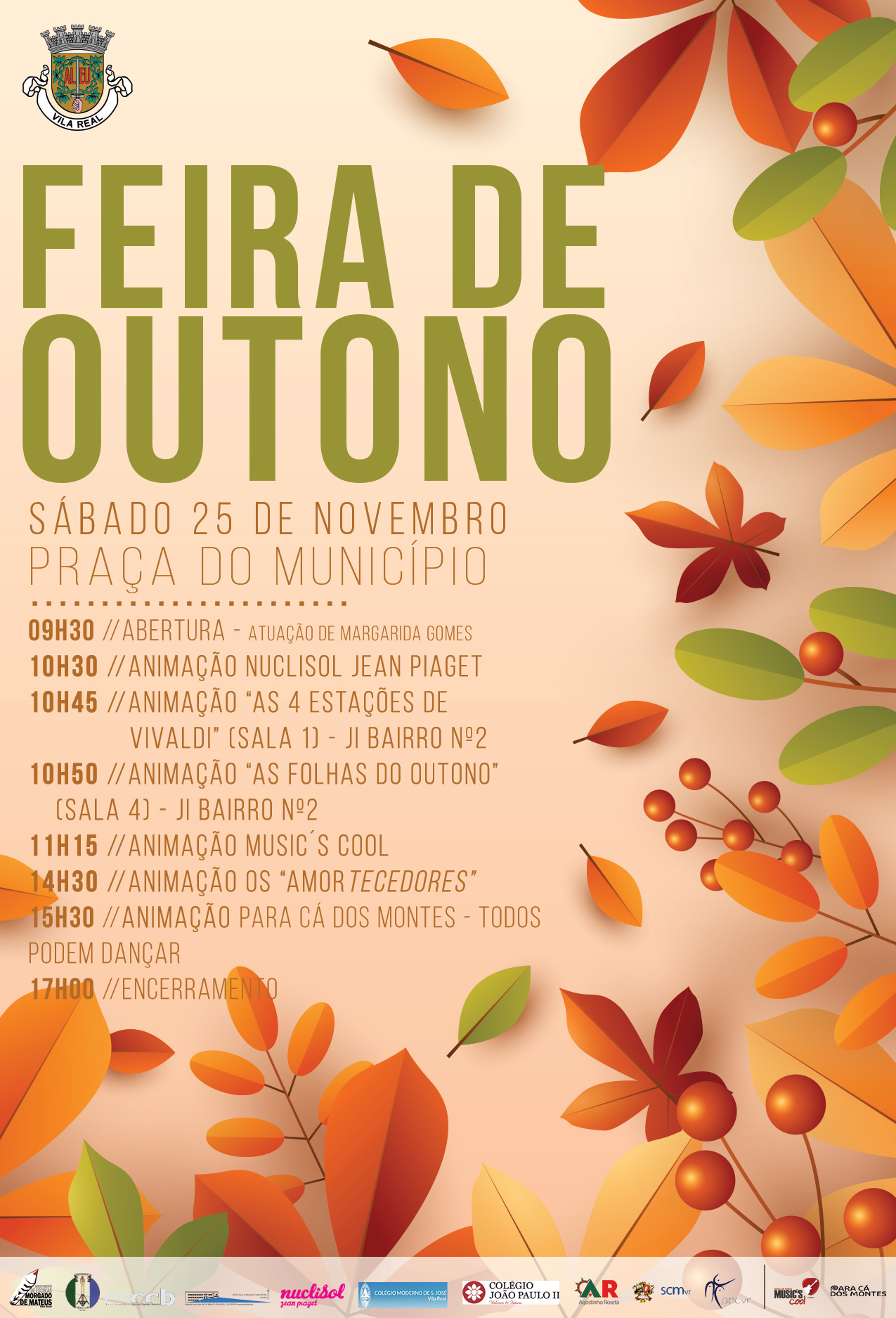 FEIRA DE OUTONO 2023 REALIZA-SE A 25 DE NOVEMBRO