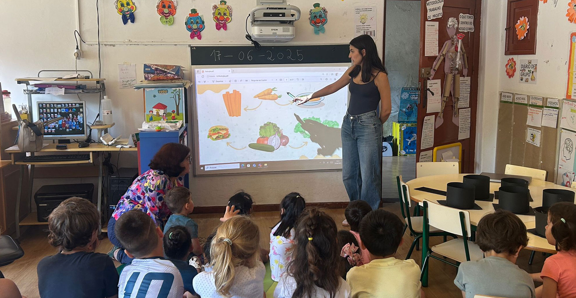 MUNICÍPIO PROMOVEU SESSÃO DE EDUCAÇÃO ALIMENTAR