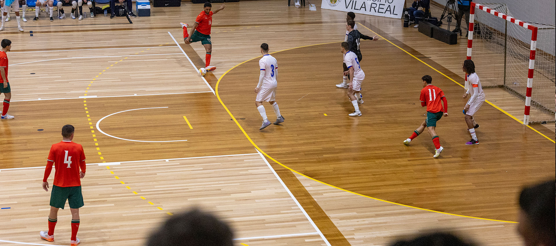 FUTSAL SUB-23 | PORTUGAL E FRANÇA PROTAGONIZARAM DOIS GRANDES JOGOS EM VILA REAL 